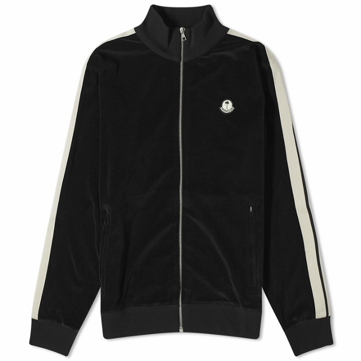 Photo: Moncler Genius x Palm Angels Track Jacket in Black