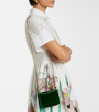 Erdem Bloom Micro velvet top-handle bag