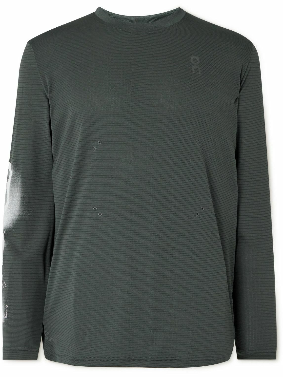 ON - Pace Long-T CleanCloud® Top - Gray On