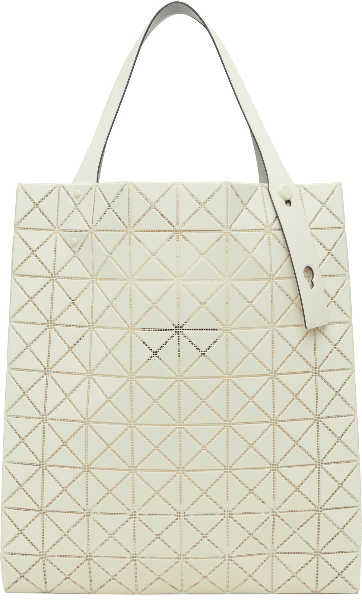 BAO BAO ISSEY MIYAKE White Carat Large Bag Bao Bao Issey Miyake