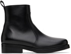 Studio Nicholson Black Square Boots