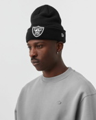 New Era Nfl Essential Cuff Beanie Las Vegas Raiders Black - Mens - Beanies