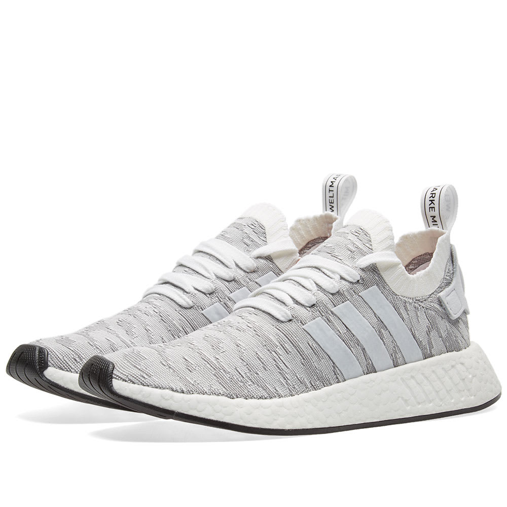 adidas gazelle silver green womens adidas Nmd R2 PK White 8.5 main image 0