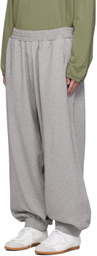 Hed Mayner Gray Reebok Edition Sweatpants