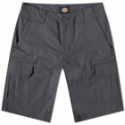 Dickies Men's Millerville Cargo Short in Charcoal Grey
