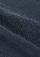 Herno Linen and Cotton-blend Trousers Navy
