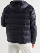 BRUNELLO CUCINELLI - Oversized Quilted Shell Down Hooded Jacket - Blue