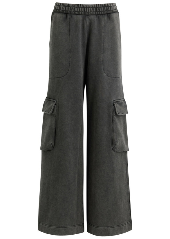Photo: Represent Monster Cotton Cargo Sweatpants Dark Grey