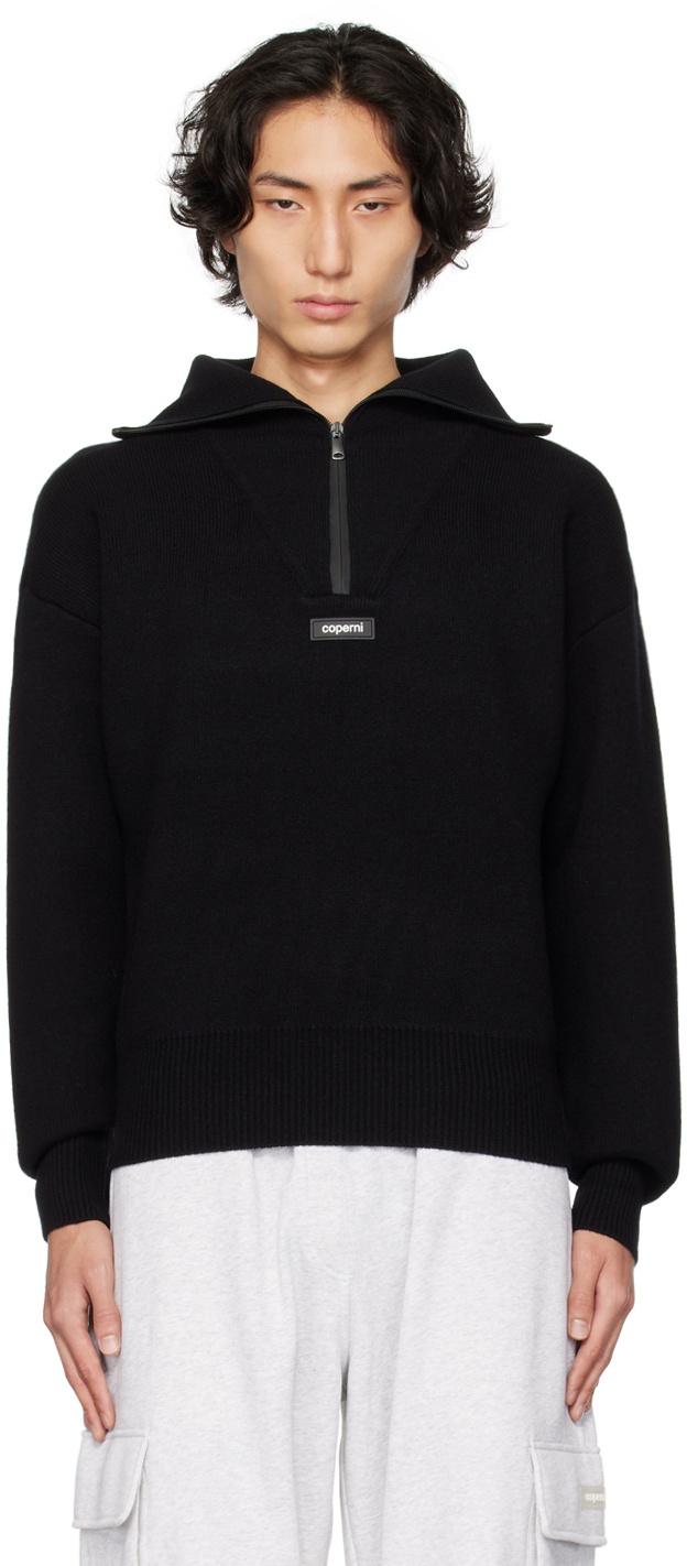 Coperni Black Boxy Sweater Coperni