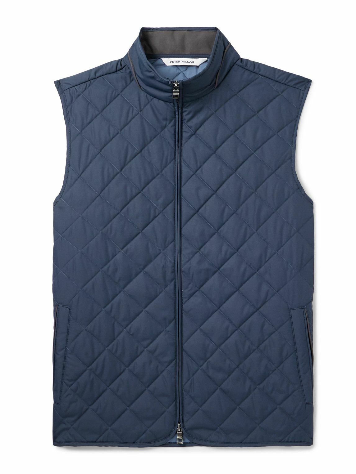 Peter Millar - Essex Quilted Padded Recycled-Shell Gilet - Blue