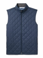 Peter Millar - Essex Quilted Padded Recycled-Shell Gilet - Blue