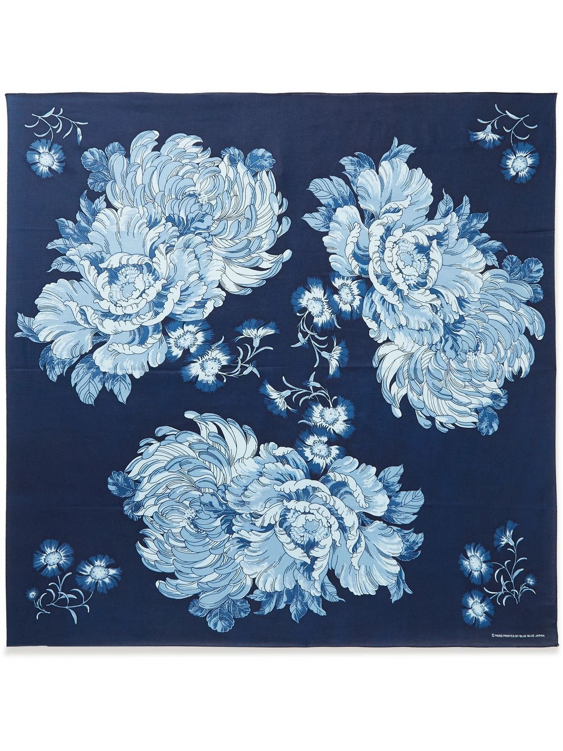 Photo: Blue Blue Japan - Printed Voile Scarf