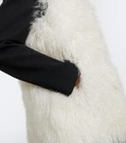 Yves Salomon Hooded shearling vest