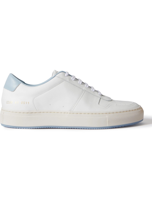 Photo: COMMON PROJECTS - BBall '90 Leather Sneakers - White