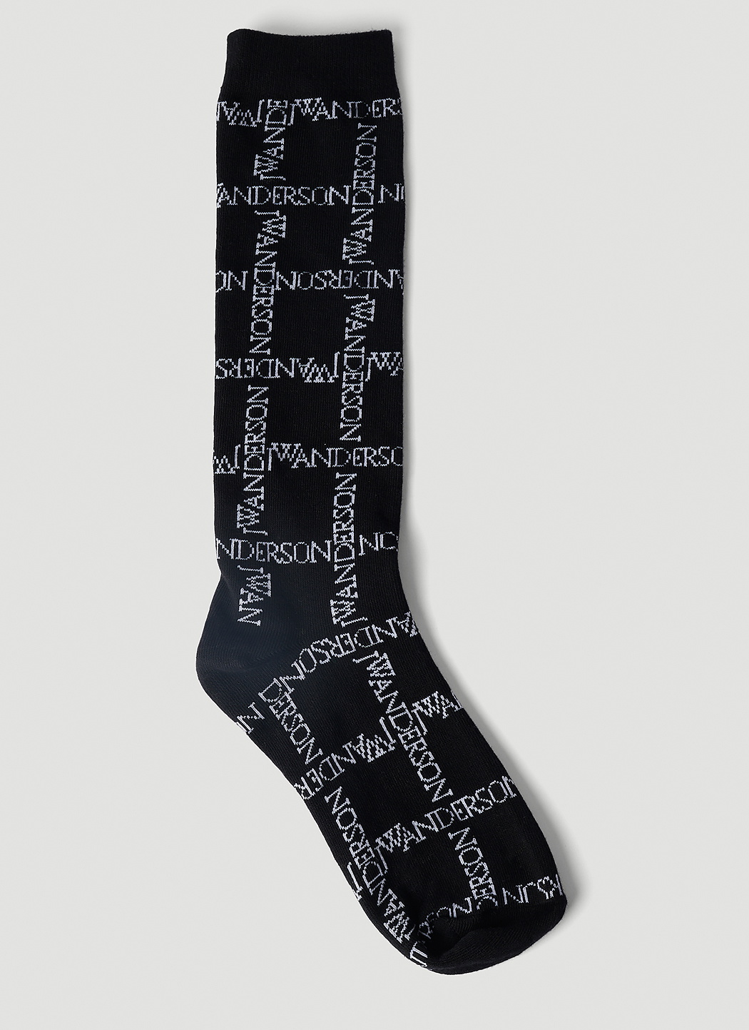 JW Anderson Logo Grid Long Socks