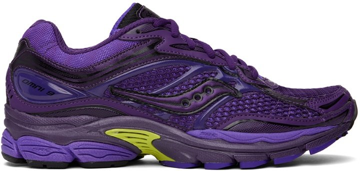 Photo: Saucony Purple OG ProGrid Omni 9 Sneakers