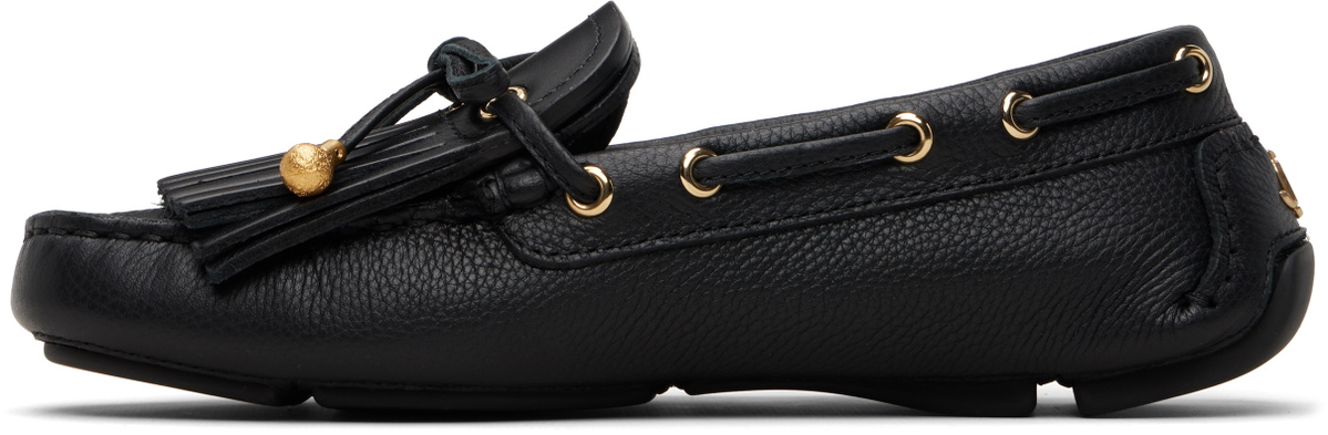 Jimmy Choo Black Manon F Loafers
