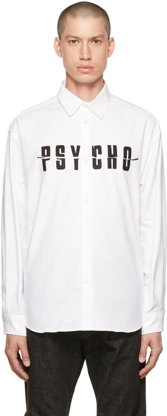 Photo: Undercover White 'Psycho' Shirt