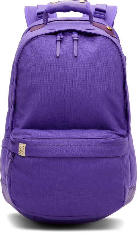 Photo: visvim Purple Cordura 22L Backpack