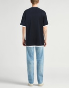 Brioni Mens T-shirt Midnight in Blue