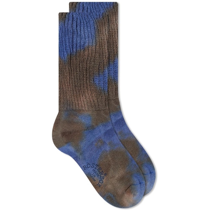 Photo: Rostersox Tie Dye Sock in Blue