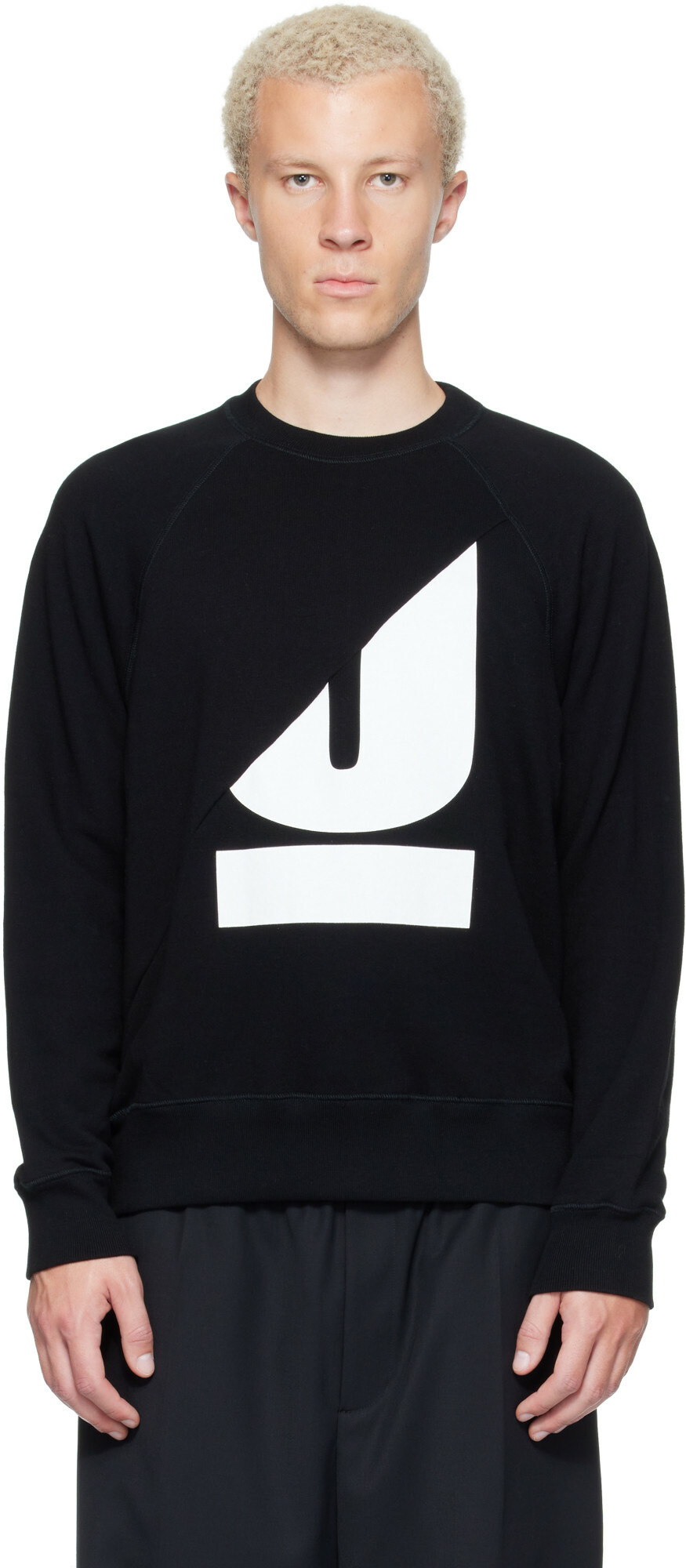 UNDERCOVER Black Logo U Sweatshirt