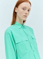 Max Mara Flap Pockets Silk Shirt