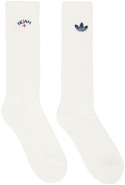 Noah Three-Pack Off-White adidas Originals Edition Socks