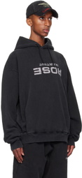 Martine Rose Black Classic Hoodie