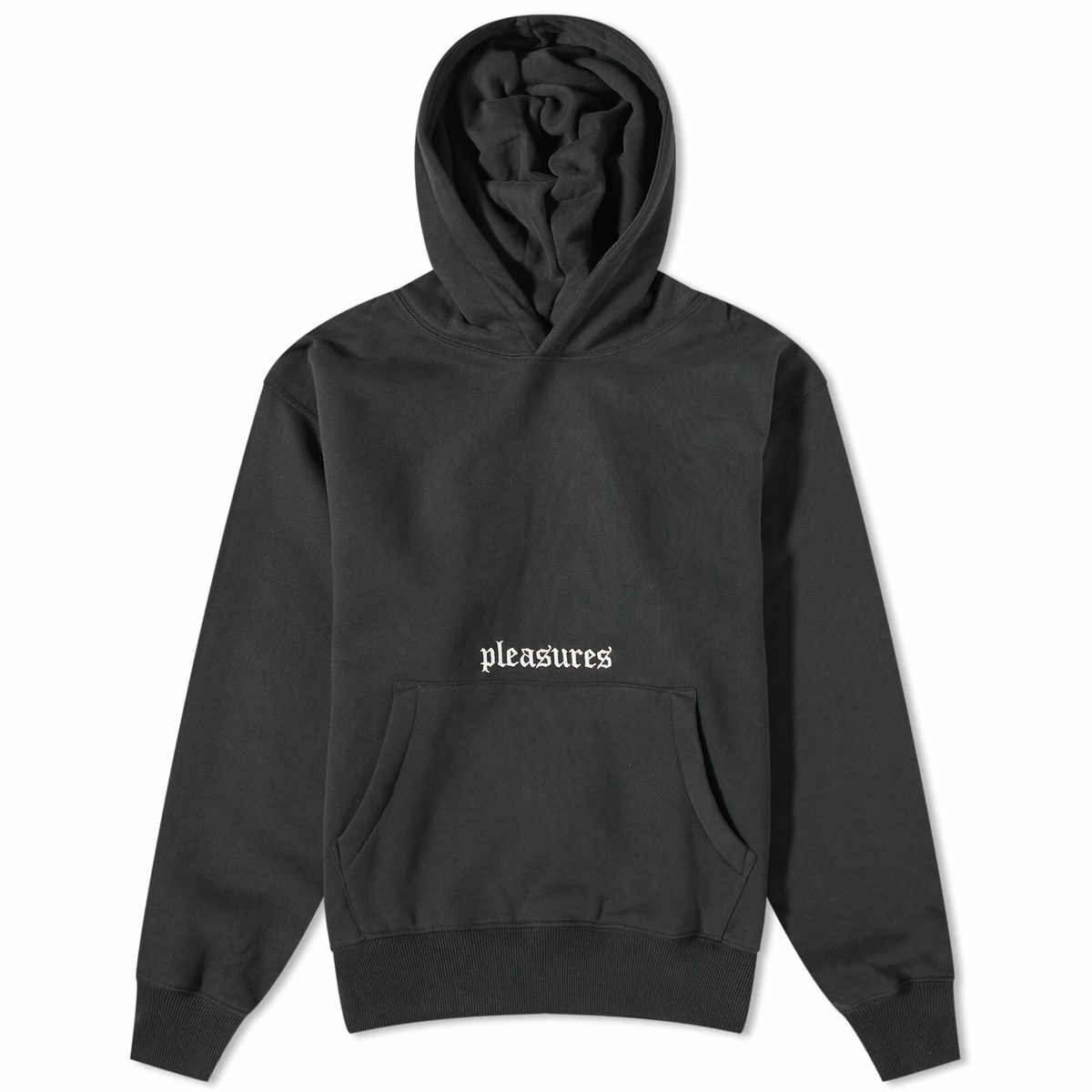 Pleasures Men's Spinal Hoody in Black PLEASURES