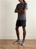 Nike Training - Pro Flex Rep Straight-Leg Mesh-Trimmed Dri-FIT Shorts - Black