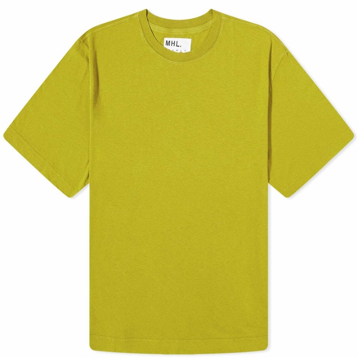 Photo: MHL by Margaret Howell Men's Simple T-Shirt in Zest