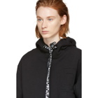 Proenza Schouler Black PSWL Hooded Sweatshirt