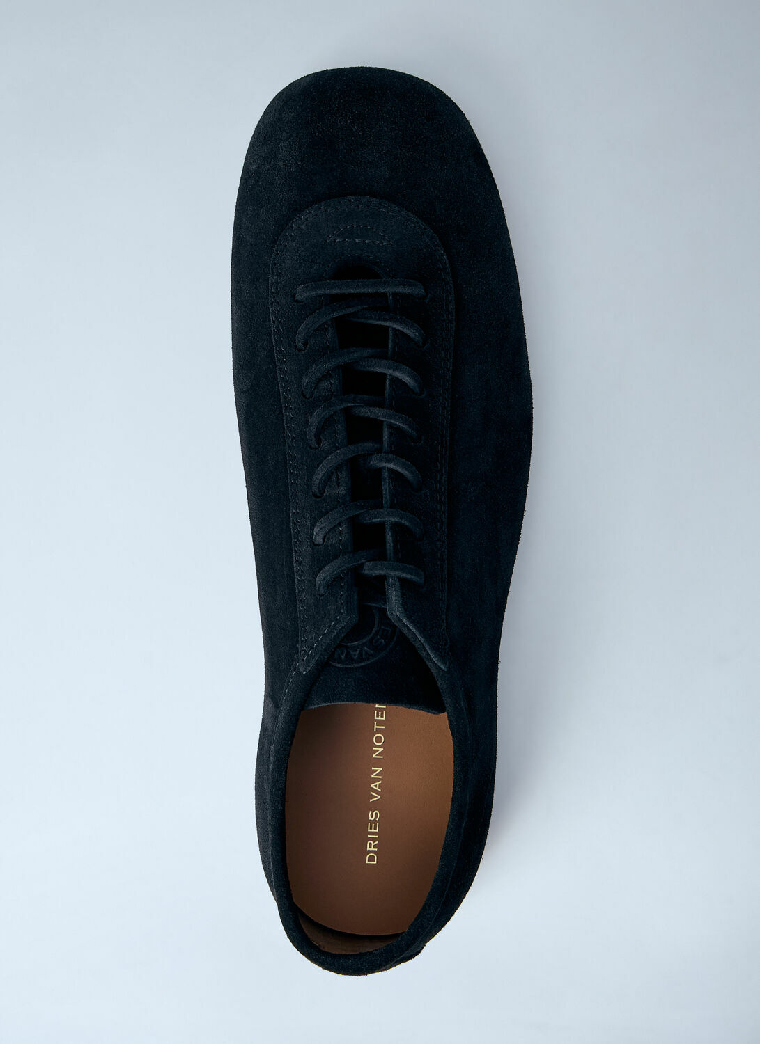 Dries Van Noten Suede Trimmed Sneakers