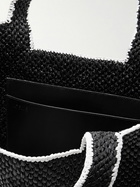 LOEWE - Paula’s Ibiza Logo-Embroidered Raffia Tote Bag