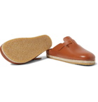 Yuketen - Bostonian Leather Slides - Brown