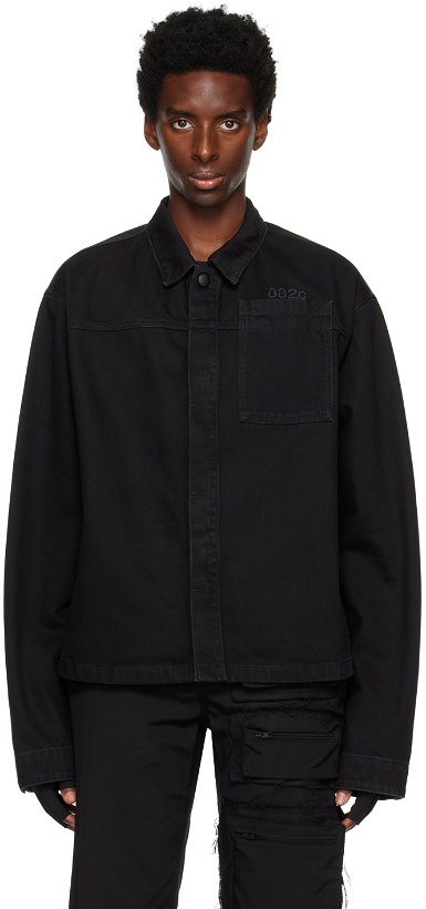 Photo: 032c Black New Classic Denim Jacket