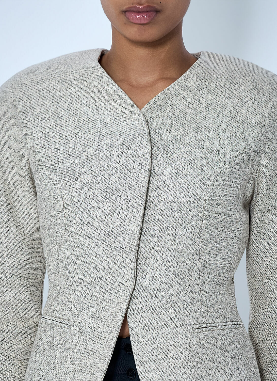 Jacquemus La Petite Veste Ovalo Jacket