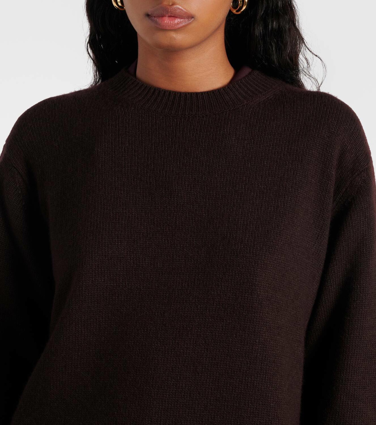 The Frankie Shop Maxime wool and cashmere-blend sweater dress
