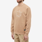 Afield Out x Mount Sunny Heal Crew Sweat in Sand