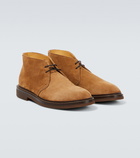 Brunello Cucinelli Suede ankle boots