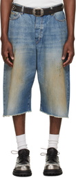 424 Blue 'Big Daddy' Denim Shorts