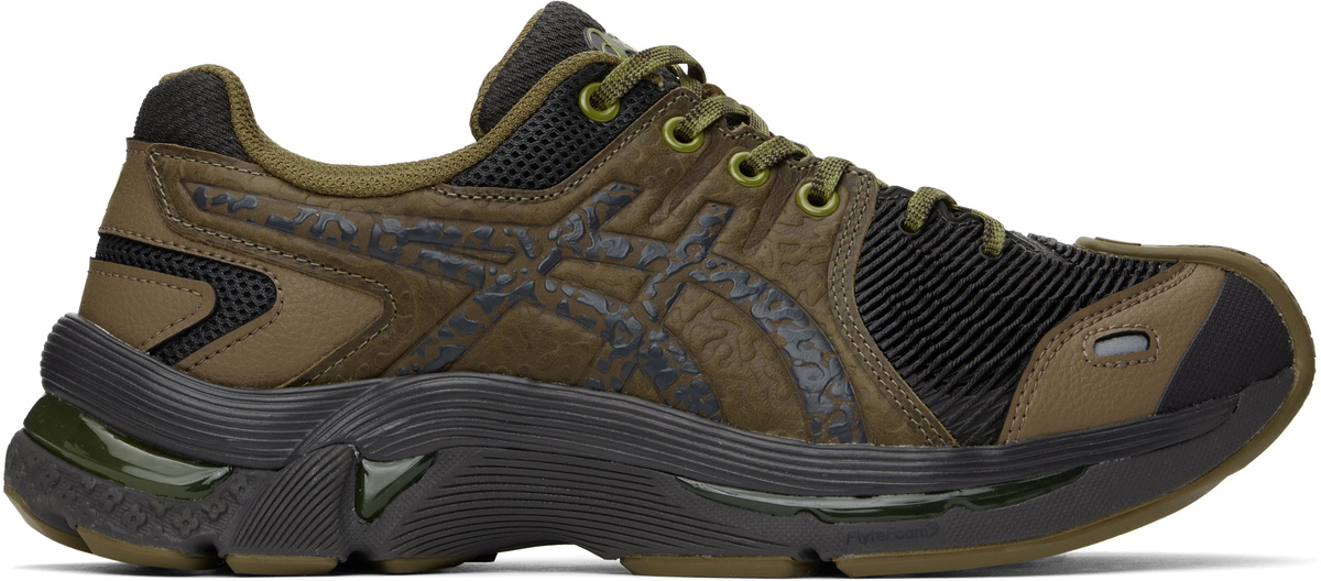 Kiko Kostadinov Green & Khaki Chalice Lace Up Sneakers Kiko Kiko Kostadinov Green & Khaki Chalice Lace Up Sneakers Kiko