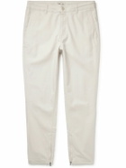Onia - Traveller Tapered Cotton-Blend Trousers - Neutrals