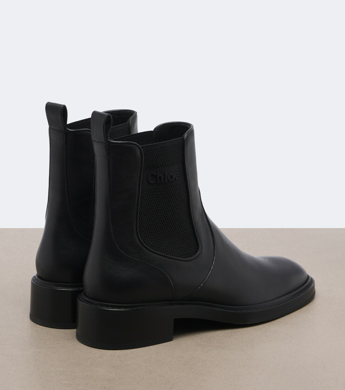 Chloé Alex leather Chelsea boots