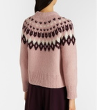 Veronica Beard Anne Fair Isle wool-blend sweater