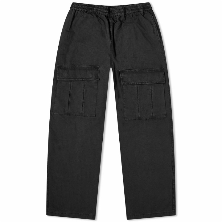 Photo: Acne Studios Men's Prudento Cotton Ripstop Pants in Black
