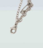 Balenciaga DIY logo chain bracelet