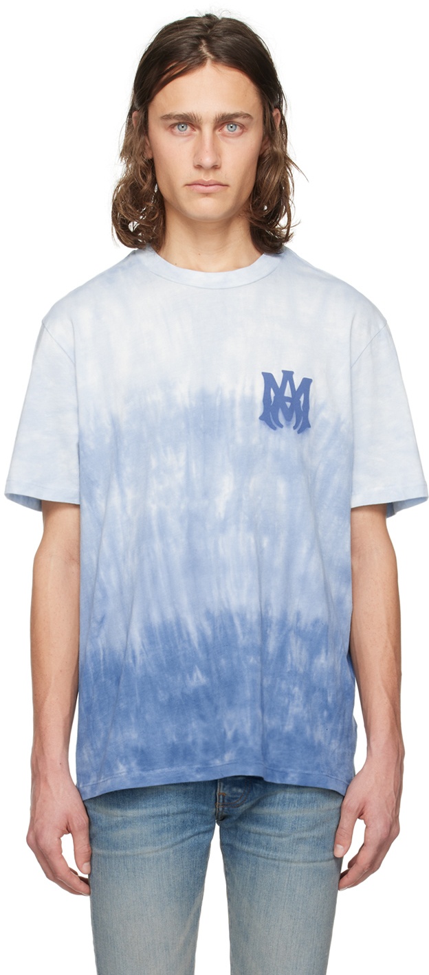 Photo: AMIRI Blue Dip Dye T-Shirt