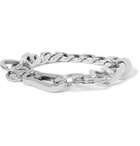 Martine Ali - Silver-Tone Chain Bracelet - Silver